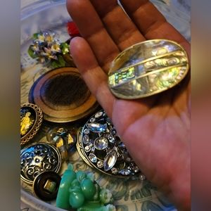 Mother of Pearl Belt Buckle